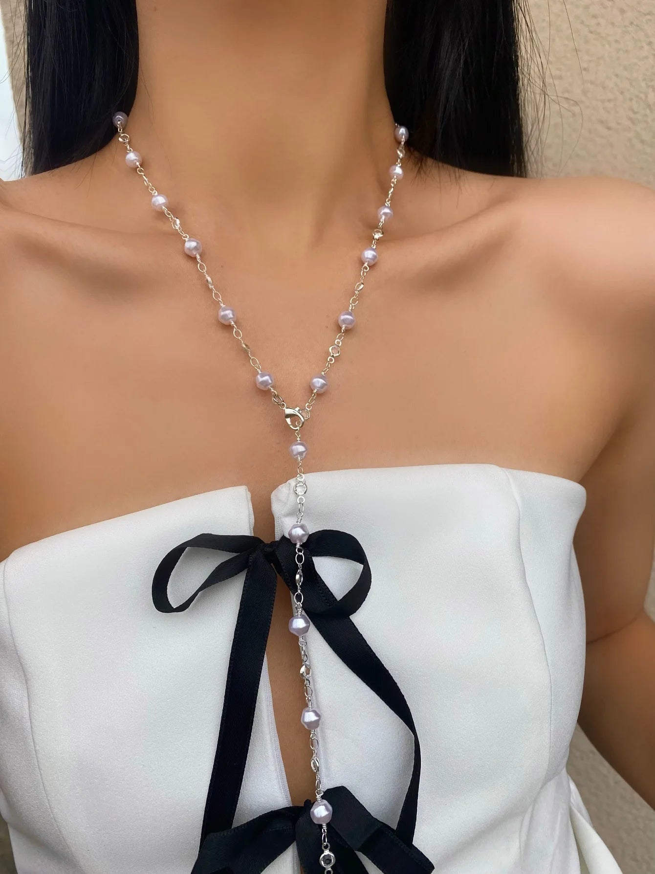 New Luxury Colourful Heart Long Tassel Necklace for Women Shiny Rhinestone Crystal Zircon Choker Bohemian Statement Jewelry