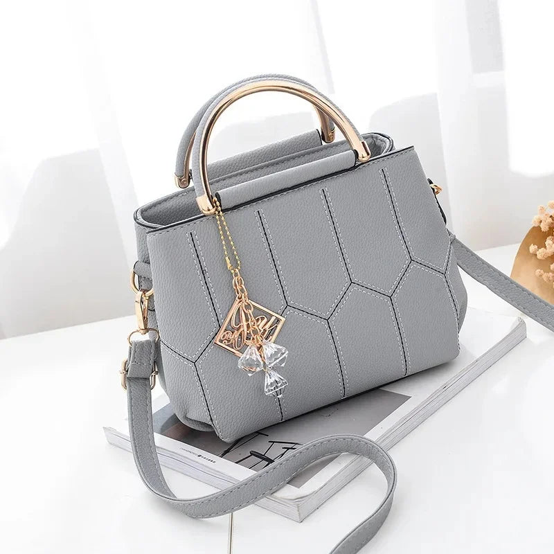 Trendy Women's Handbag Spring Summer New Style Korean Version Simple Small Square Bag Single Shoulder Bag Crossbody Bag