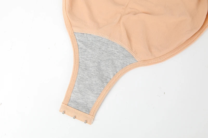 Bodysuit Shapewear - Tummy Control Butt Lifter Low Neck Jumpsuit