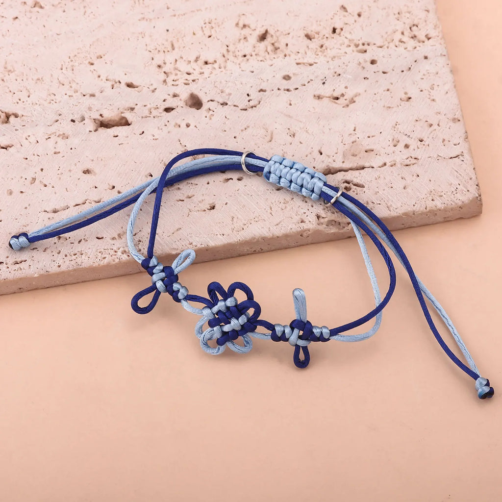Anime KPop Demon Hunters HUNTR/X Rumi Bracelet Cosplay Props Chinese knot Bracelet Men Women Rope Pendant Jewelry Accessories