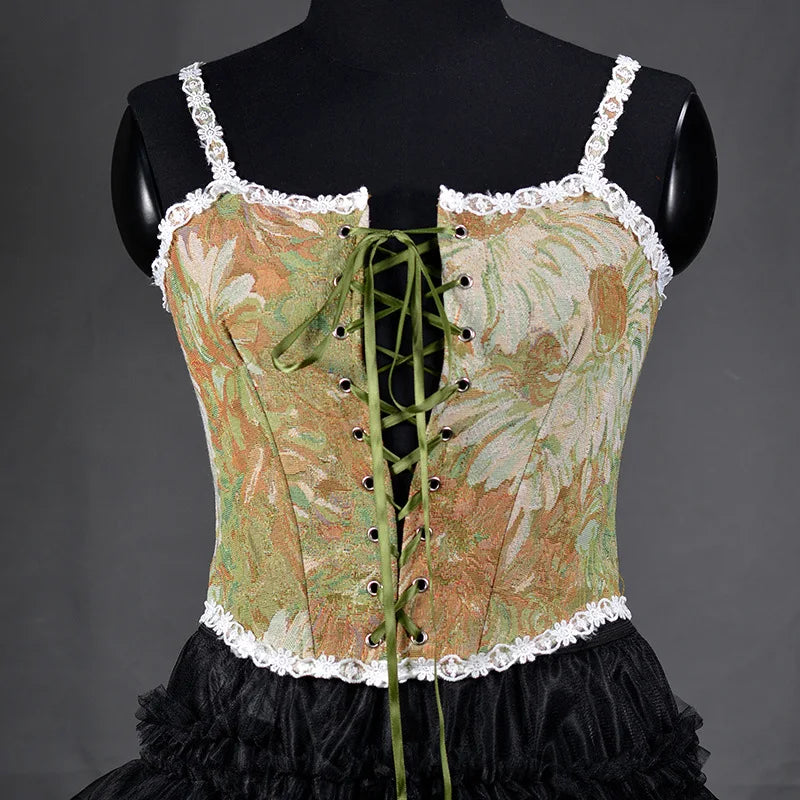 Sexy Lolita Corset - Slimming Bandage Underbust Bustier Top