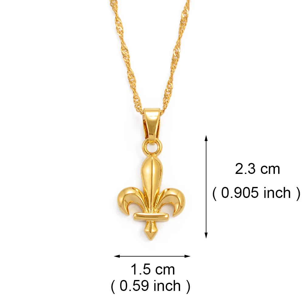 Anniyo Bosnians Pendant Necklaces Gold Color Silver Color Charm Bosna Bosniak Jewelry #264521