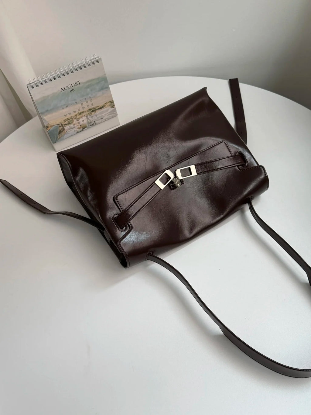 New Luxury Designer Shoulder Bags for Women Fashion Casual Large Capacity Handbag Armpit Bag Soft Pu Leather Tote Commute Bag