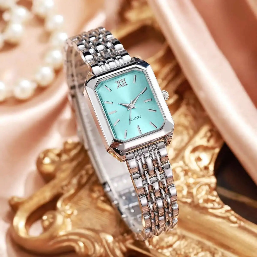 Fashion Rectangle Quartz Watch - Luxury Analog Wristwatch Gift