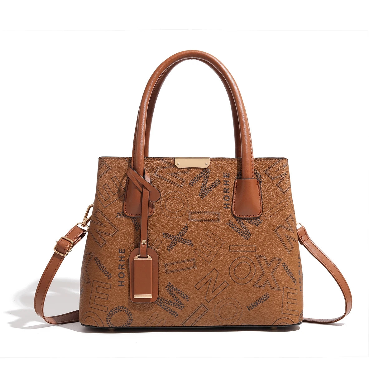 2024 new European and American foreign trade women bag lychee pattern fashion handbag shoulder bag oblique span bag