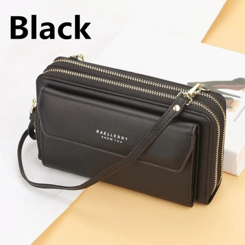 Brand Designer Wallets Women Many Departments Clutch Wallet Female Long Large Card Purse Ladies Handbag