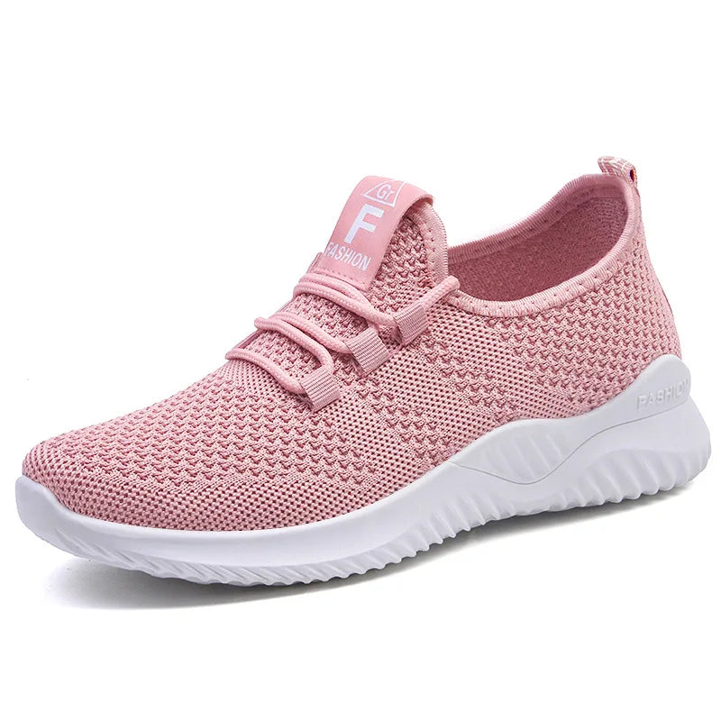 Comfortable Women's Casual Sneakers - 2025 Summer Breathable Running Shoes