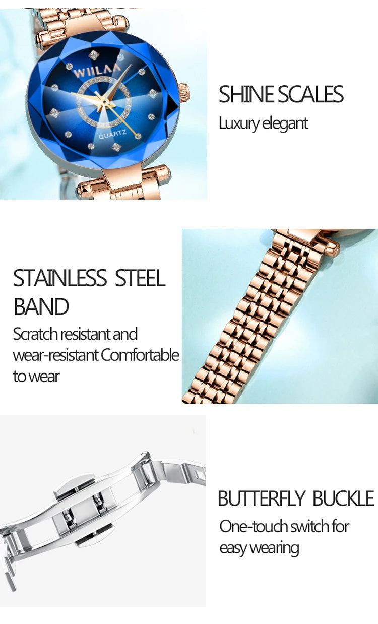 Women Watches Ladies Top Brand Luxury Creative Steel Women Bracelet Watches Female Quartz Waterproof Watches Dropshipping
