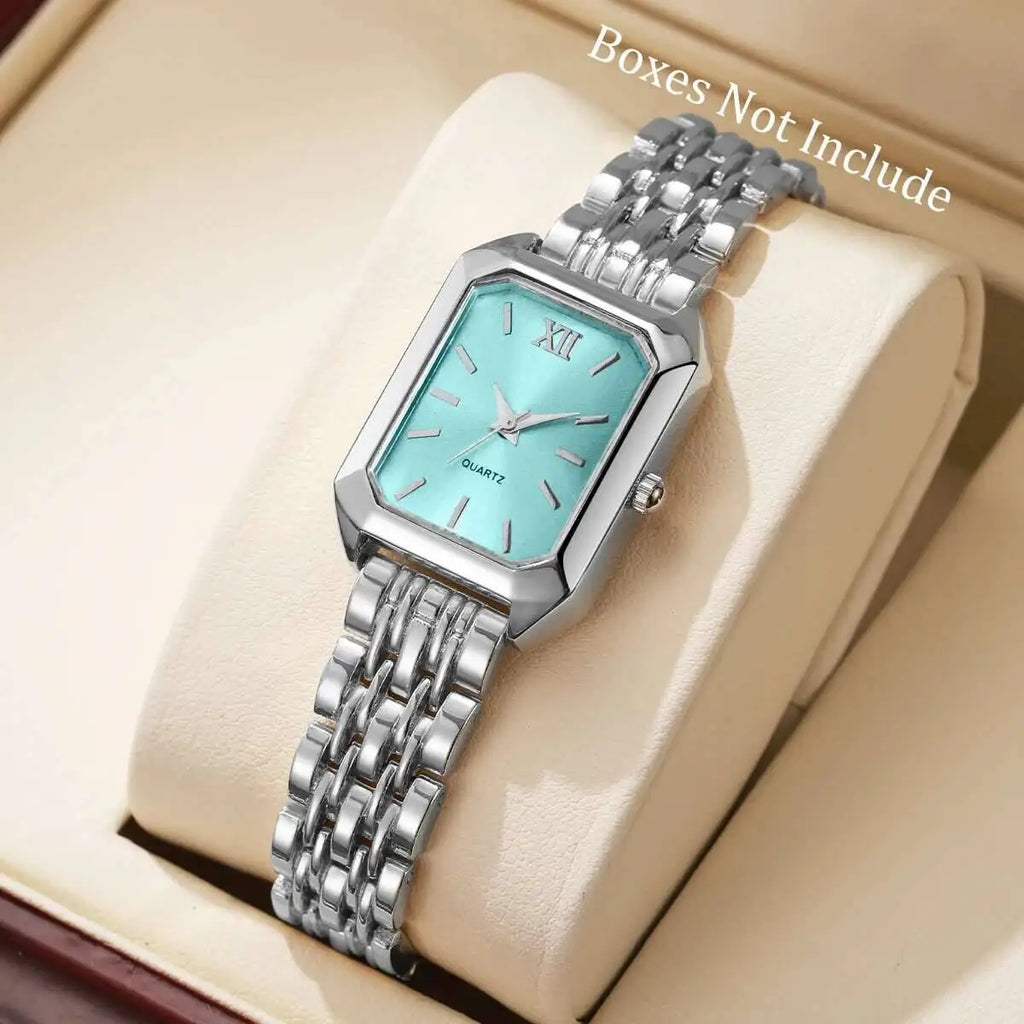 Fashion Rectangle Quartz Watch - Luxury Analog Wristwatch Gift