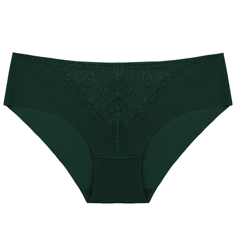 BZEL 10PCS/Set Women's Panties Exquisite Sweet Lace Underwear Sexy Lingerie Silk Satin Briefs Woman Comfort Breathable Underpant