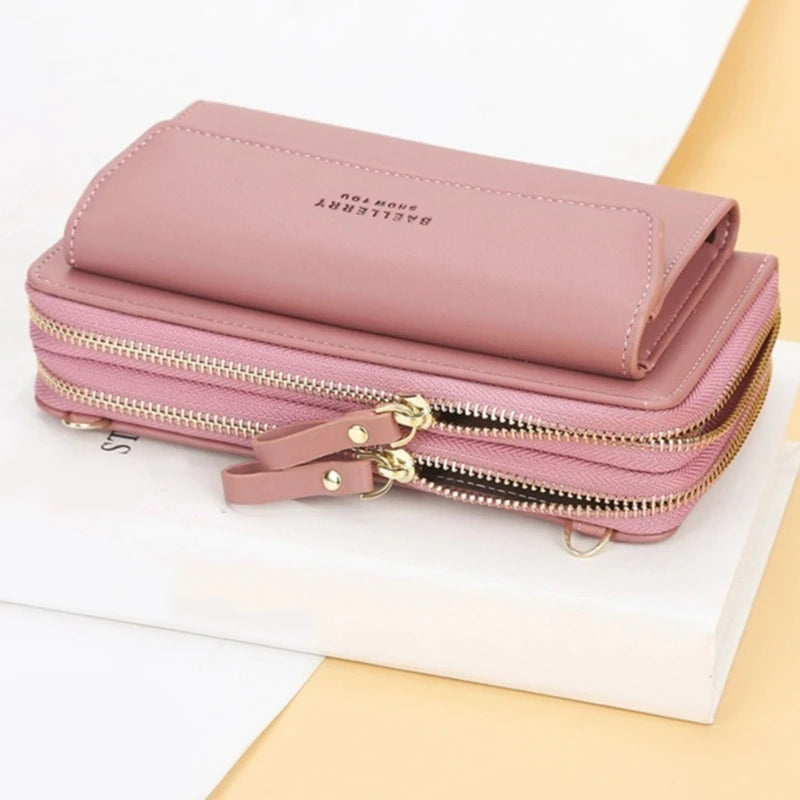 Brand Designer Wallets Women Many Departments Clutch Wallet Female Long Large Card Purse Ladies Handbag