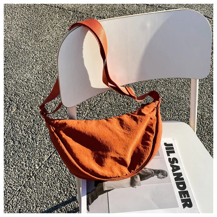 Casual Nylon Crossbody Bag for Women Designer Shoulder Bags Large Capacity Tote Lady Travel Shopper Bag Female Purses 2024