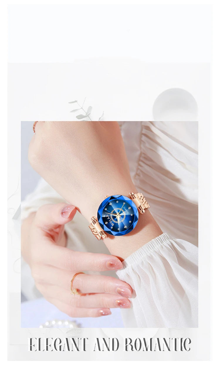 Women Watches Ladies Top Brand Luxury Creative Steel Women Bracelet Watches Female Quartz Waterproof Watches Dropshipping