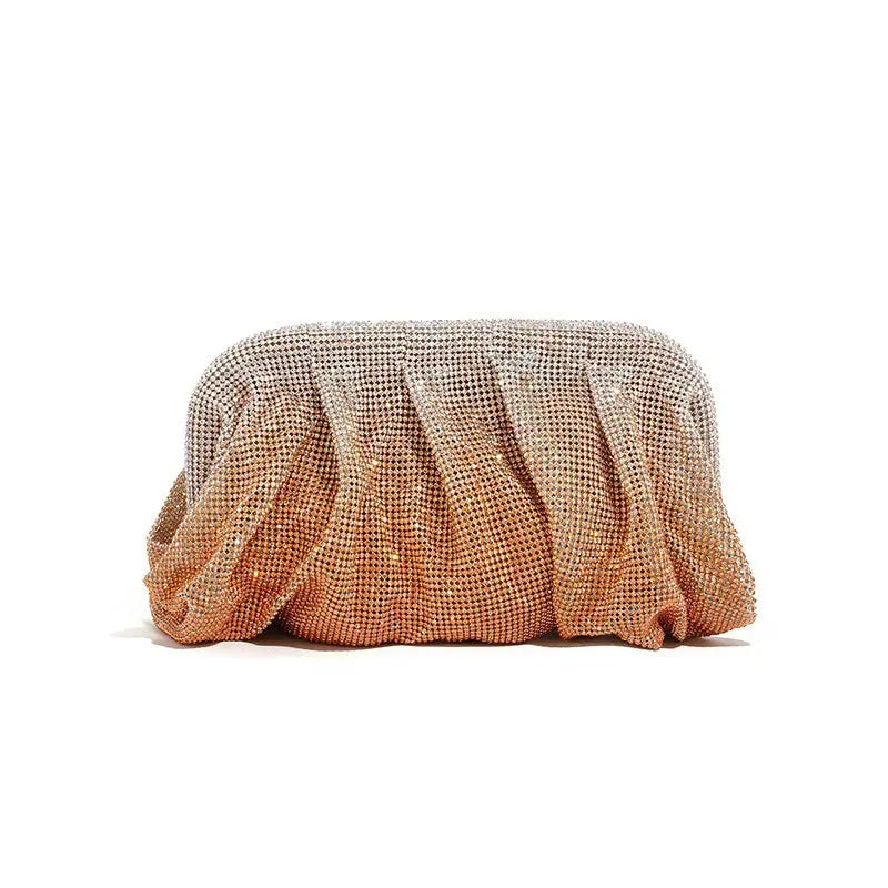 Glamorous Rhinestone Pearl Evening Bag for Women | Elegant Stage Performance Clutch | Sparkly Prom Wedding Party Purse 럭셔리 클러치백