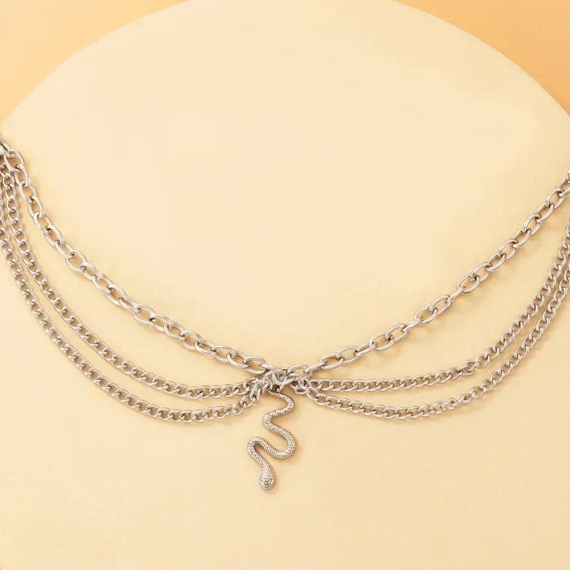 Classic Snake Multi-layer Anklet For Women Starfish Heart Shell Sexy Chain On Foot Leg Female Ankle Bracelet Beach Jewelry