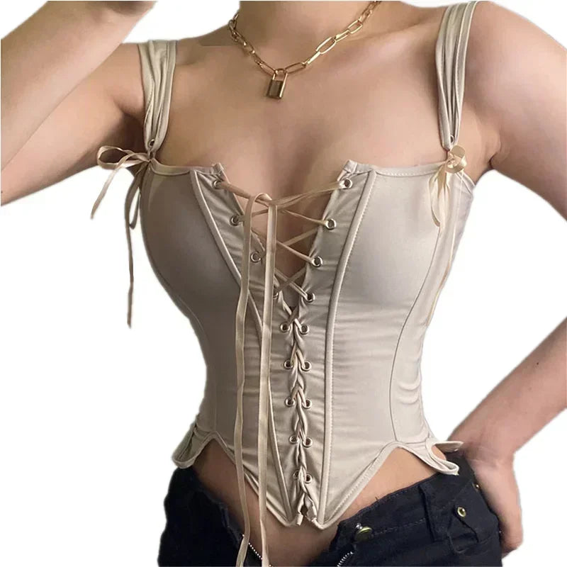Sexy Lolita Corset - Slimming Bandage Underbust Bustier Top