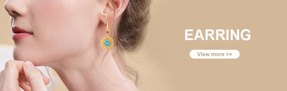 Flower Drop Necklace - Stainless Steel Y Shape Layered Floral Jewelry