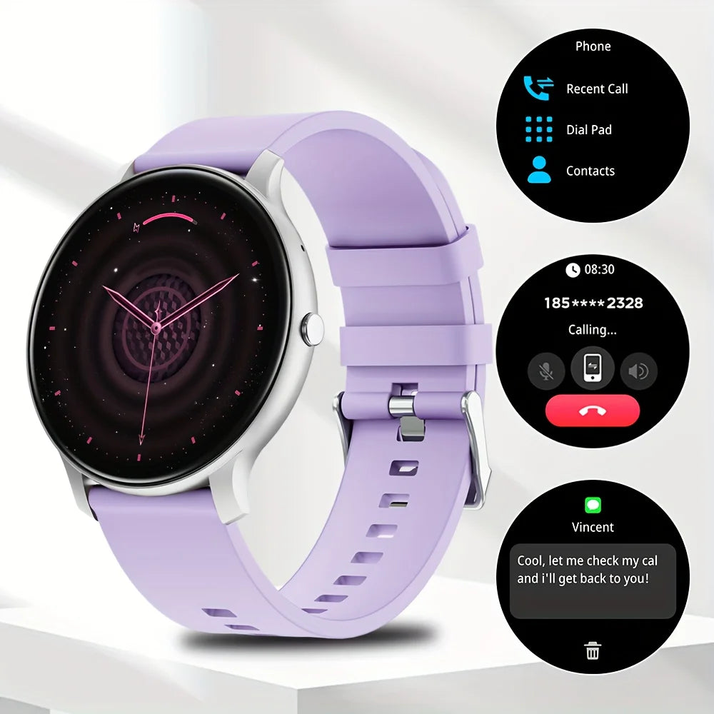 LAXASFIT 2024 Smartwatch - Bluetooth Call IP68 Fitness Custom Dials
