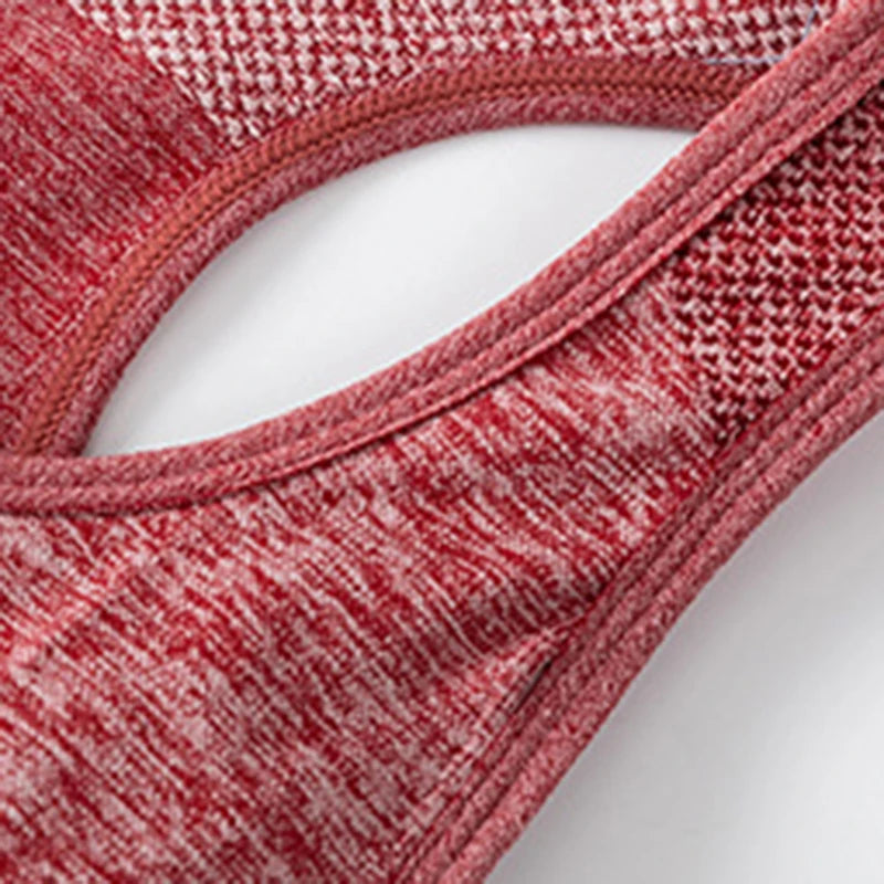 Yoga Fitness Suit High Waisted Peach Buttocks Shockproof Vest Underwear Shorts Set Breathable Women Tight Fitting Sports Bra