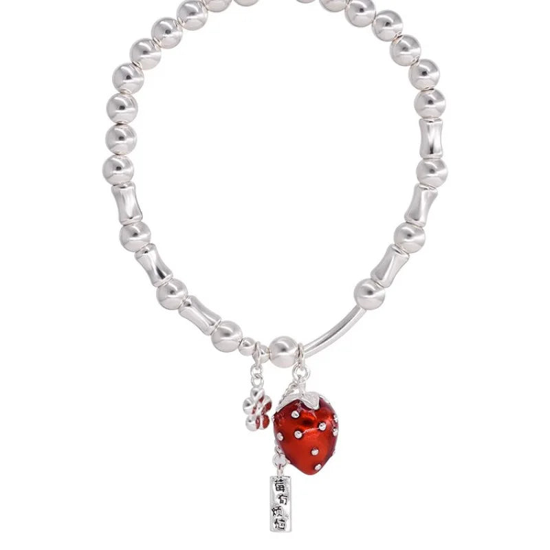 VENTFILLE 925 Sterling Silver Double Layer Pearl Bracelet for Women Girl Design Bead Korean Jewelry Dropshipping