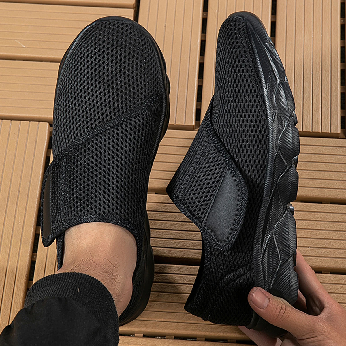 Orthopedic Wide Feet Shoes - Diabetic Comfortable Walking Shoes
