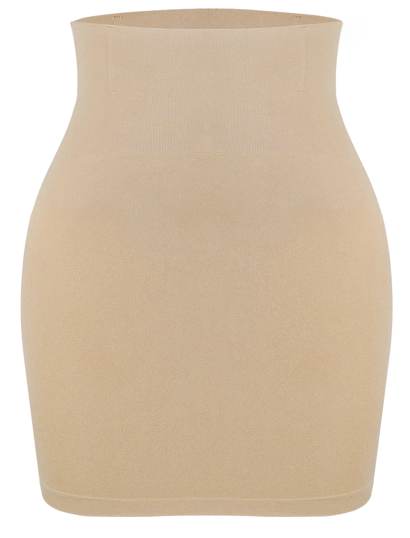 Half Slip Shapewear for Women Under Dresses Built-in Panties High Waist Tummy Control Slips Skirts Butt Lifter Body Shaper Dress