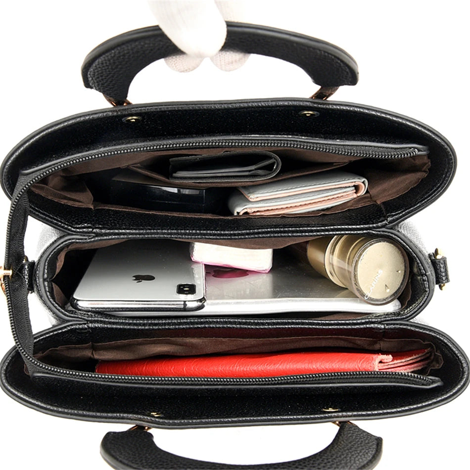 VANDERWAH Leather Tote - Designer Crossbody Shoulder Bag 2024