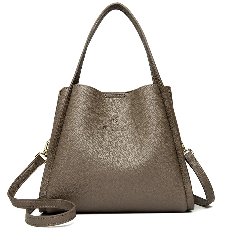 Genuine Brand Tote Bag Leather Luxury Handbags Women Bags Designer Handbags High Quality Ladies Crossbody Hand Bags for Women