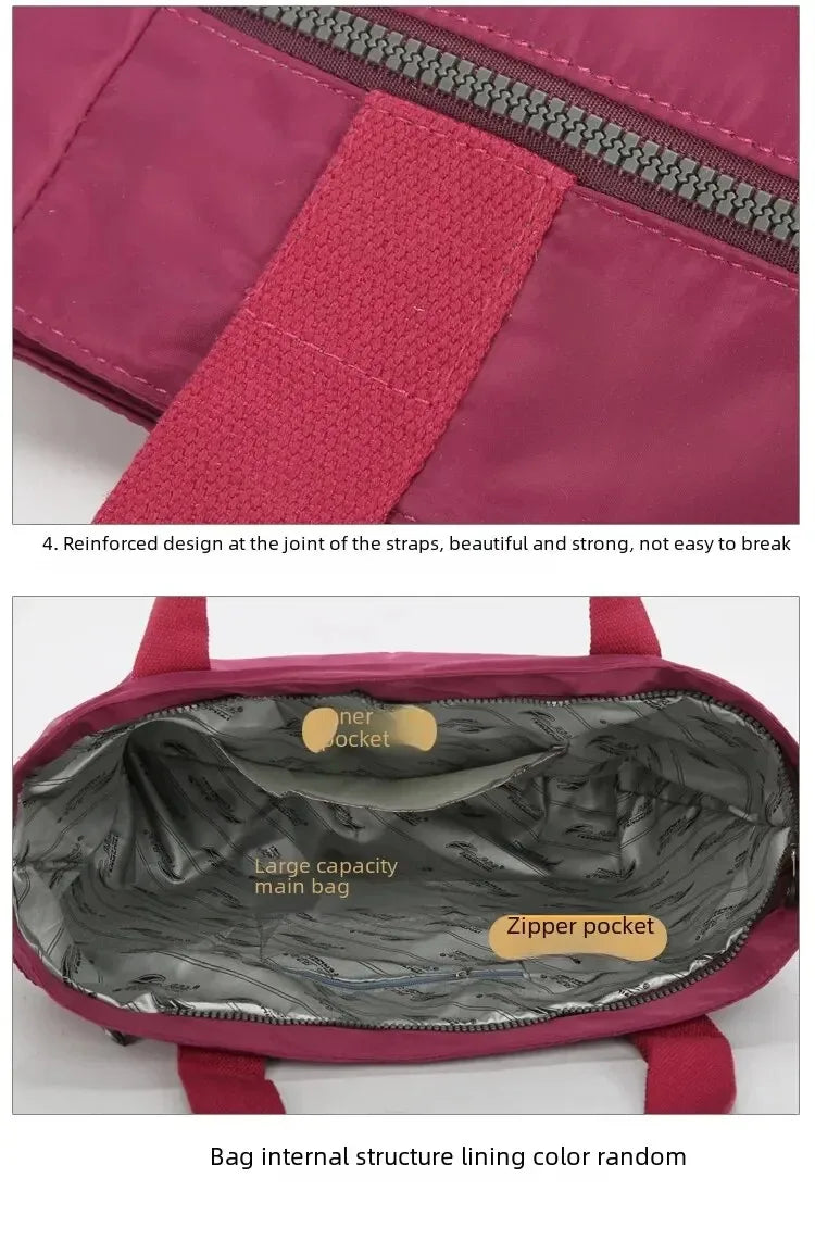 Waterproof Oxford Duffle Bag Large Capacity Women Travel Bags Shoulder Bag Valise Bolsa De Viagem Women's Handbags Shopping Bags