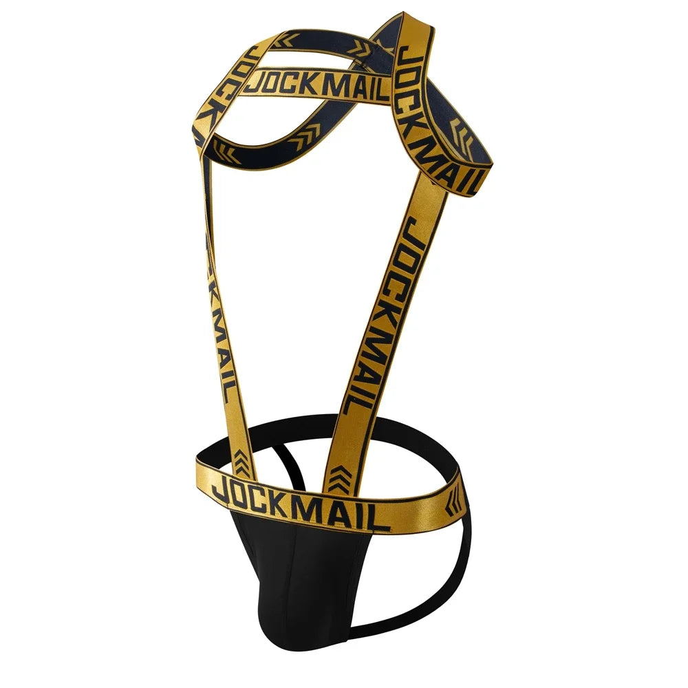 Man Harness Set Sexy Underwear Men Gay Men's Thongs Bodysuit Jockstrap Sissy Tanga Hombre Slip Cuecas Masculinas Sexy Lingerie
