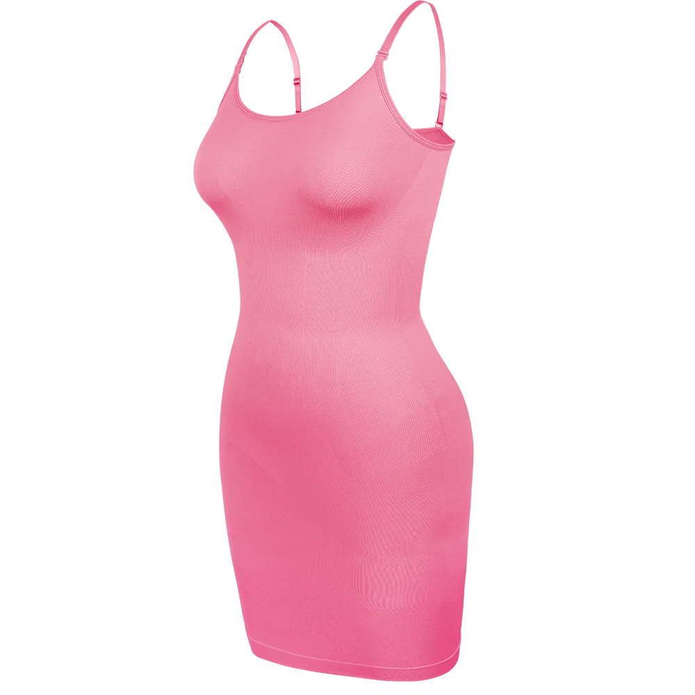 Women Shapewear Full Slip - Tummy Control Cami Mini Under Dress