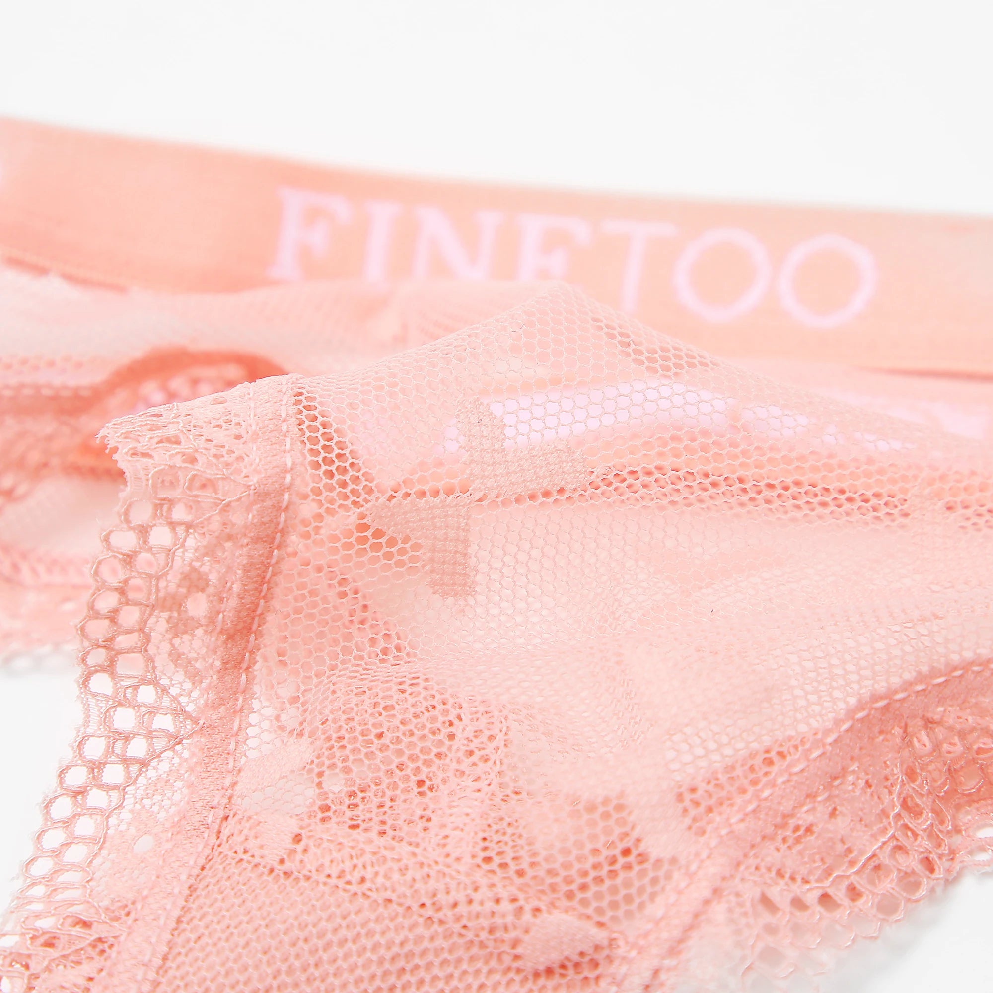 3PCS FINETOO Thong For Women Lace Panties Sexy Women's Thong Low Waist Underwear Solid Comfort Female Underpants Lingerie S-XL