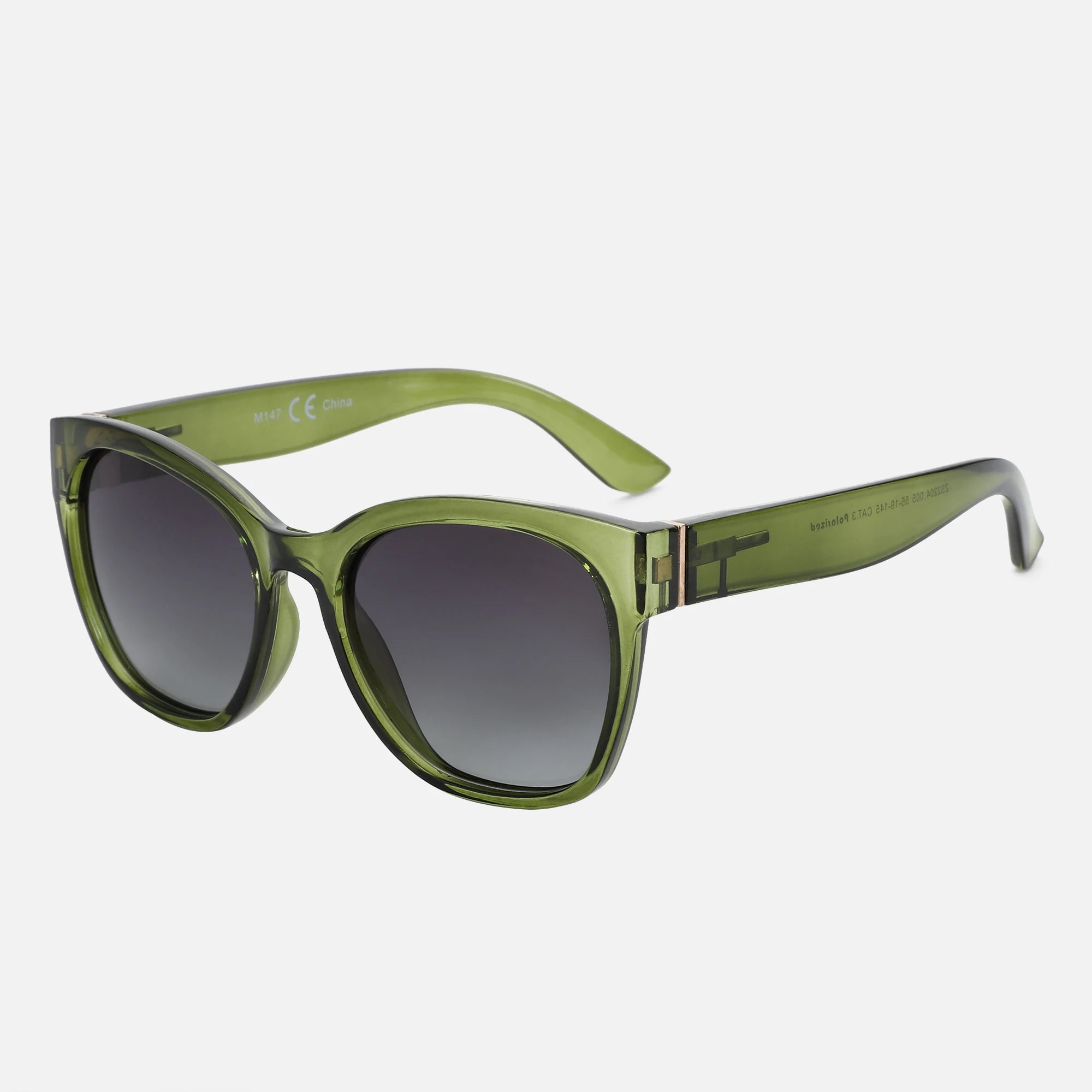 ZENOTTIC Thick Butterfly Polarized Sunglasses - Chunky Cat Eye UV400