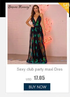 Black Backless Tassel Sequin Dress - Summer Party Evening Gown