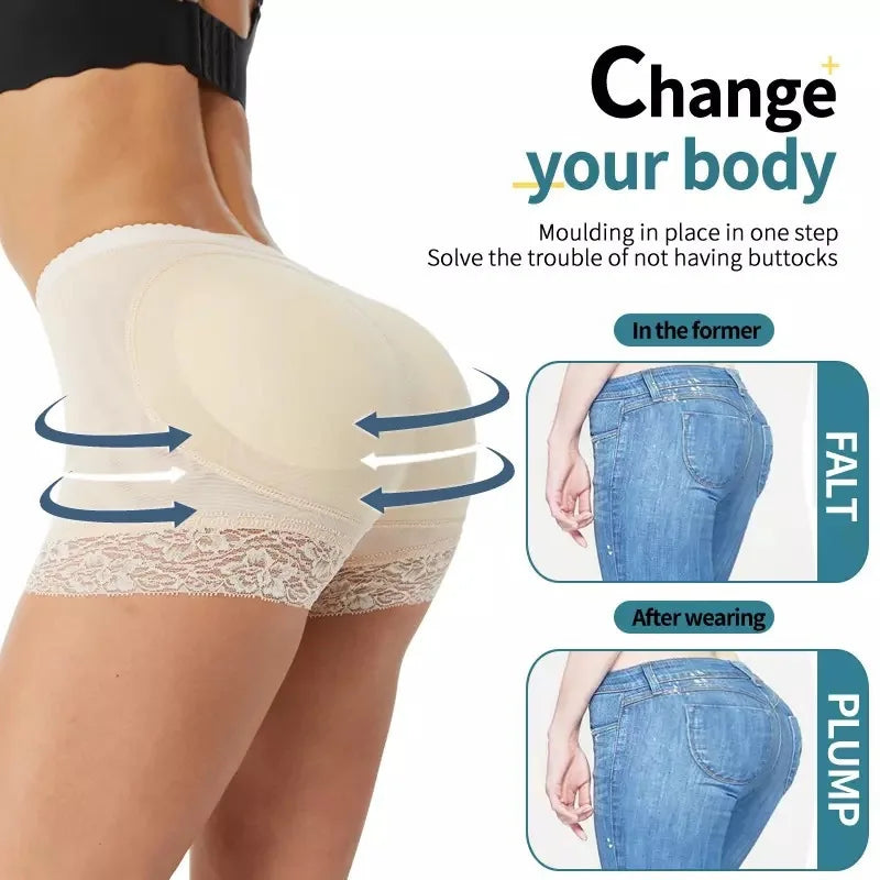 Women Butt Lifter Panty - High Waist Tummy Control Hip Enhancer