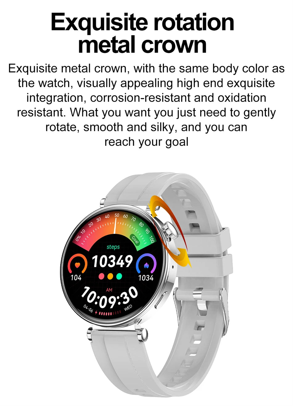 2025 New For Original HUAWEI Watch GT5 Mini Women Smartwatch GPS motion trail NFC 466*466 HD Full screen touch Ladies Smartwatch