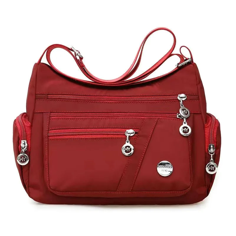 Crossbody for Women Waterproof Tote Casual Nylon Purse Handbag RFID Lightweight Messenger Bag