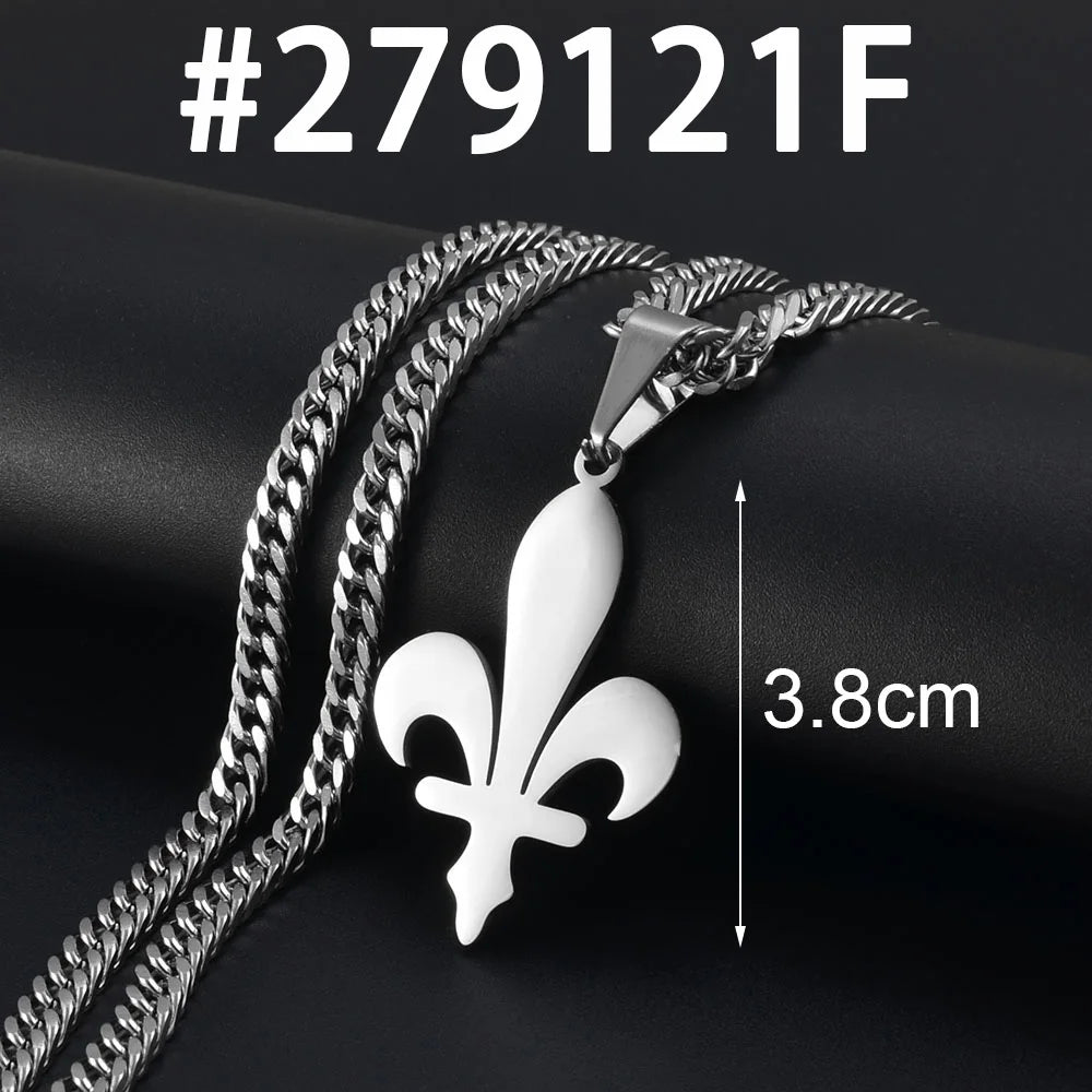 Anniyo Bosnians Pendant Necklaces Gold Color Silver Color Charm Bosna Bosniak Jewelry #264521