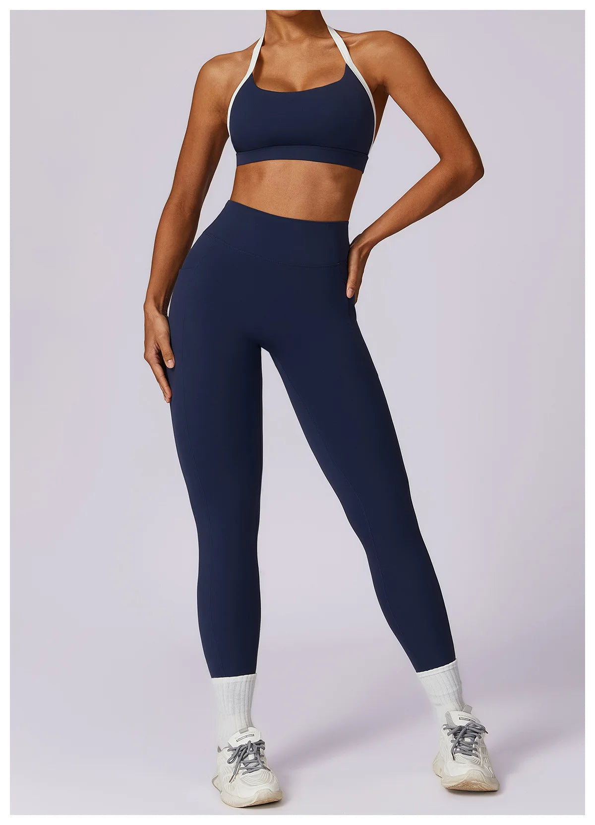 2Pcs Gym Set Women Workout Backless Yoga Suit Women Quick Dry Running Legging Fitness Bra Short-sleeved Shirt Sports Suit Female