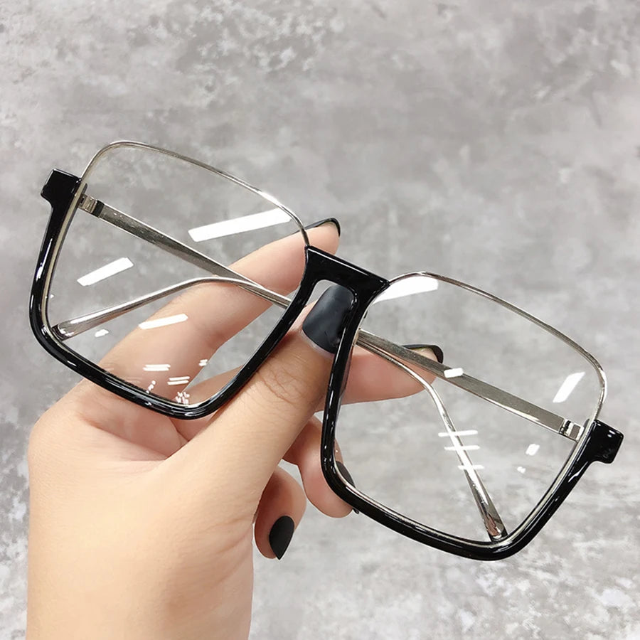 2025 Big Square Frame Travel Sunglasses - Luxury Gradient Unisex UV400