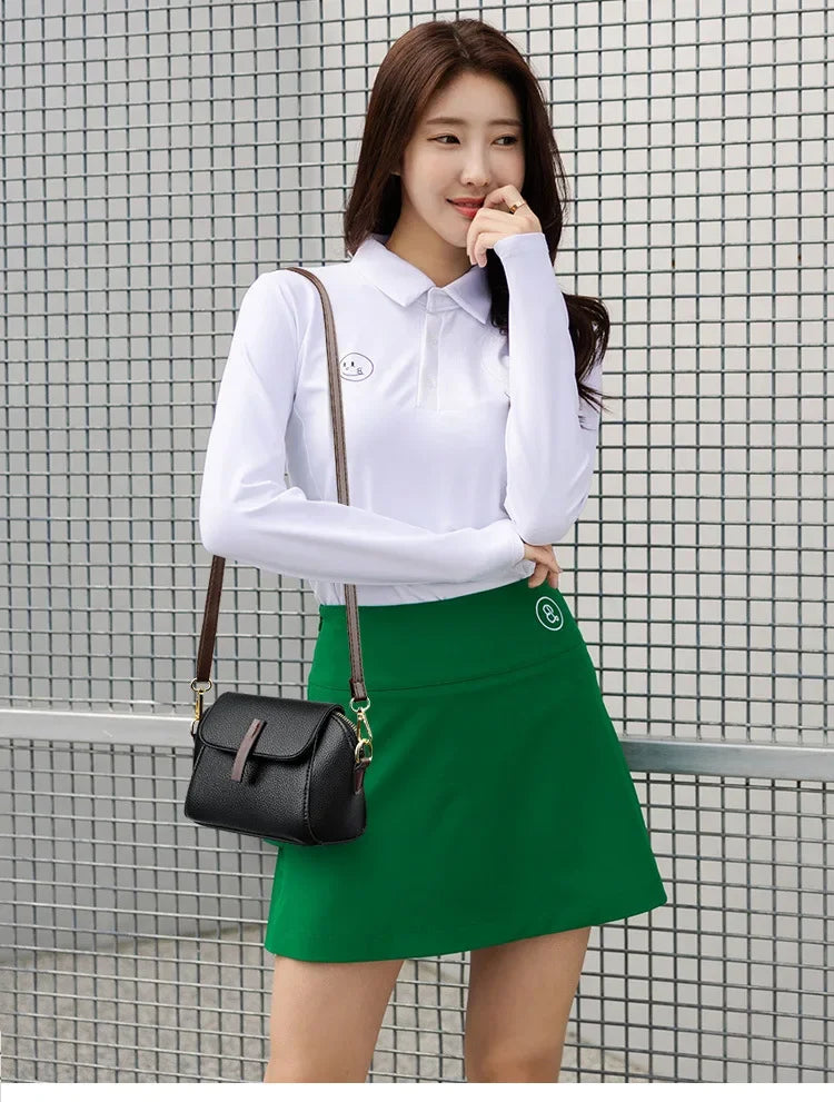 Luxury Designer Solid Color Women's Small Handbag Fashion Shoulder Messenger Bag Ladies Pu Leather Shell Crossbody Bag Bolsas