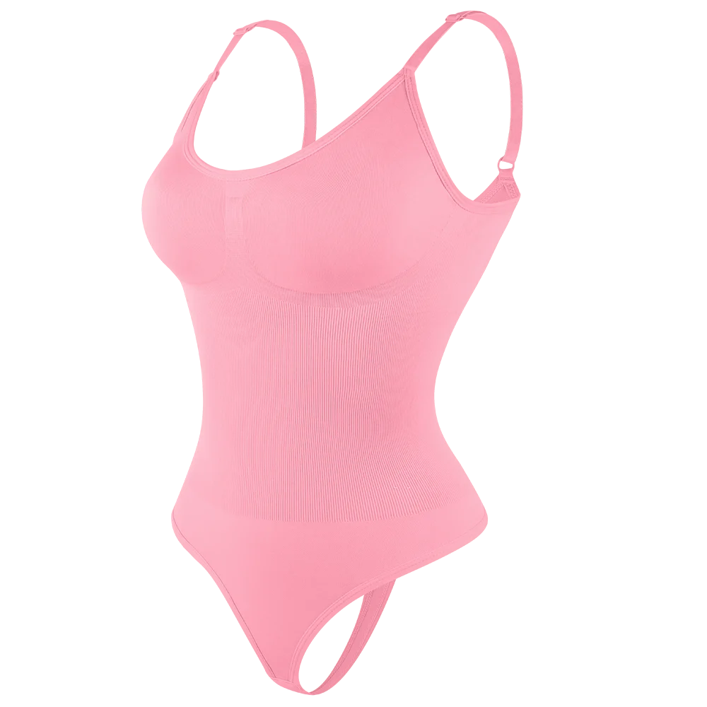 Bodysuit Shapewear - Tummy Control Butt Lifter Low Neck Jumpsuit