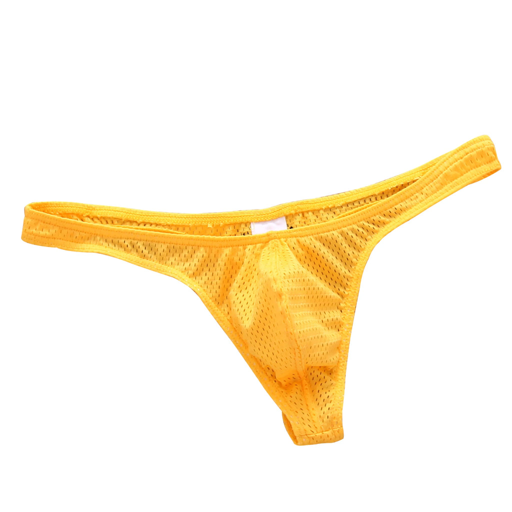 3 Pack Mens mesh thong briefs thongs sexy man underwear Sexy Gay Men Boys Jockstrap Underwear Sissy Panties Cueca Tanga Male