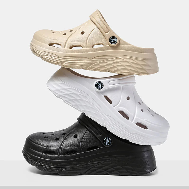 Women's Fashion Platform Sandals - Summer 2025 EVA Clogs Garden Shoes