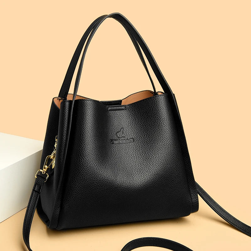 Genuine Brand Tote Bag Leather Luxury Handbags Women Bags Designer Handbags High Quality Ladies Crossbody Hand Bags for Women