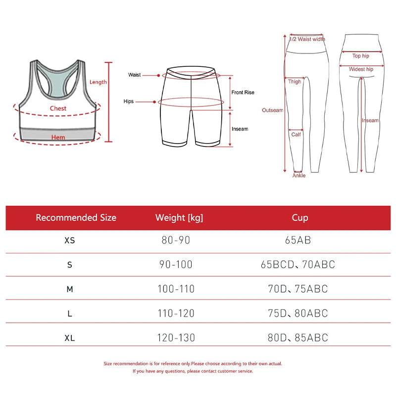 Ctenkevet Two Piece Fitness Sports Set Women Workout Yoga Outfit Strapless Bra Woman 2Ps Gym Crop Top Deportivos Mujer Gym Suits