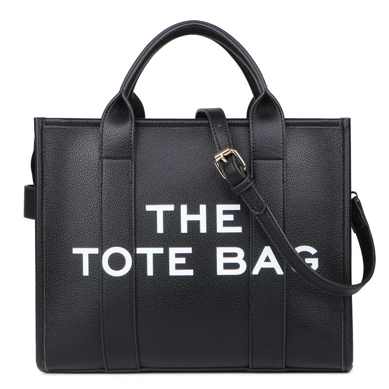 New Solid Color PU leather Women Tote bag Casual and large capacity High Quality handbag For women daily Commuter shoulder bag