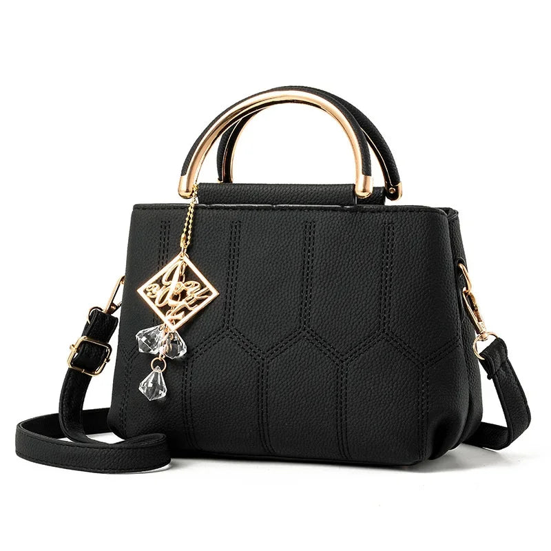 Trendy Women's Handbag Spring Summer New Style Korean Version Simple Small Square Bag Single Shoulder Bag Crossbody Bag