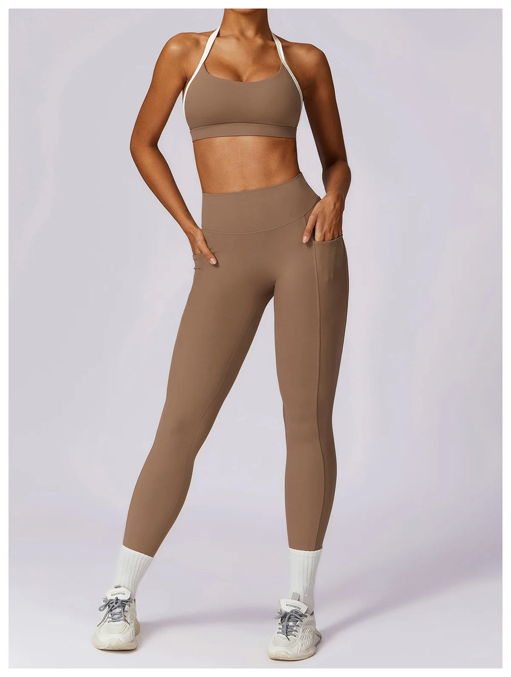 2Pcs Gym Set Women Workout Backless Yoga Suit Women Quick Dry Running Legging Fitness Bra Short-sleeved Shirt Sports Suit Female