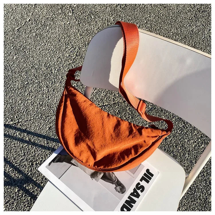 Casual Nylon Crossbody Bag for Women Designer Shoulder Bags Large Capacity Tote Lady Travel Shopper Bag Female Purses 2024